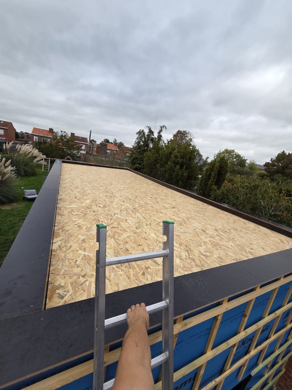 Uitwerken van plat dak